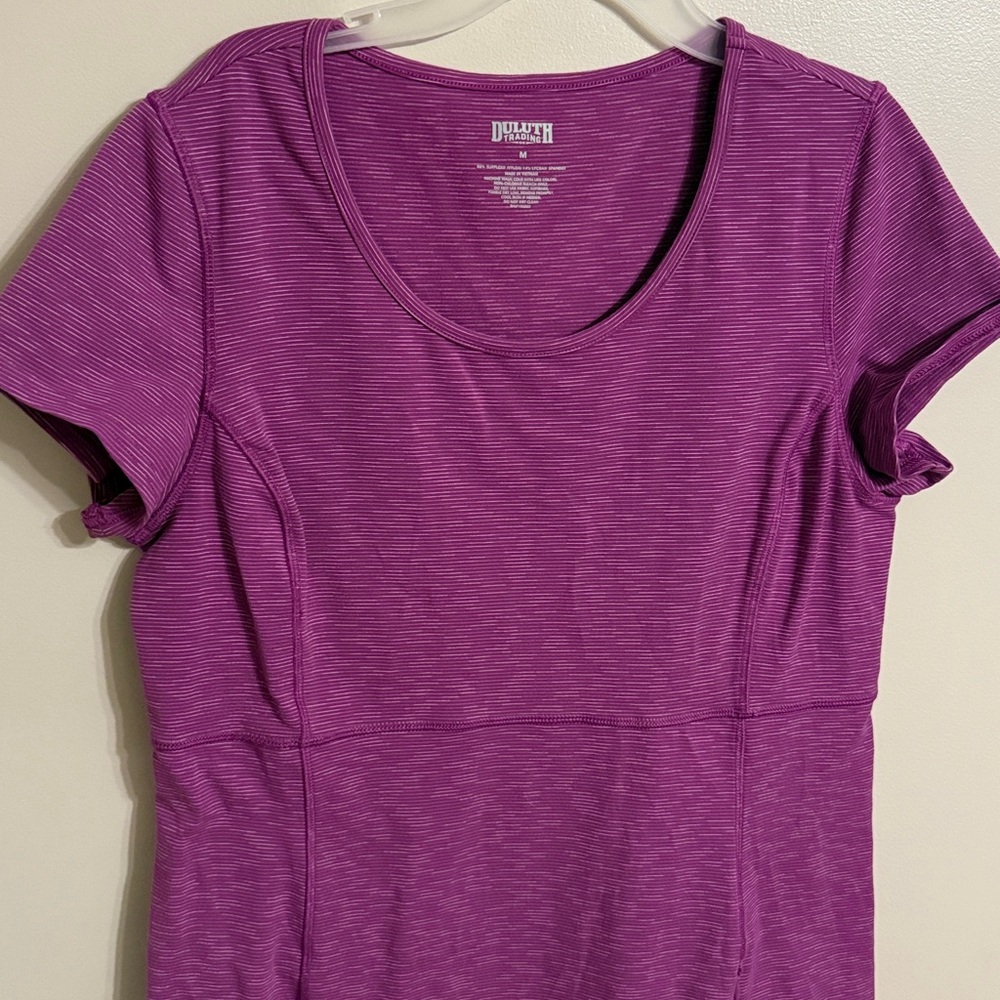 Duluth‎ Trading Co Women’s Short Sleeve Athletic Dress With Pocket Size Medium - Picture 2 of 5